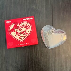 POP MART - Pop Bean Loving Heart Clear Box